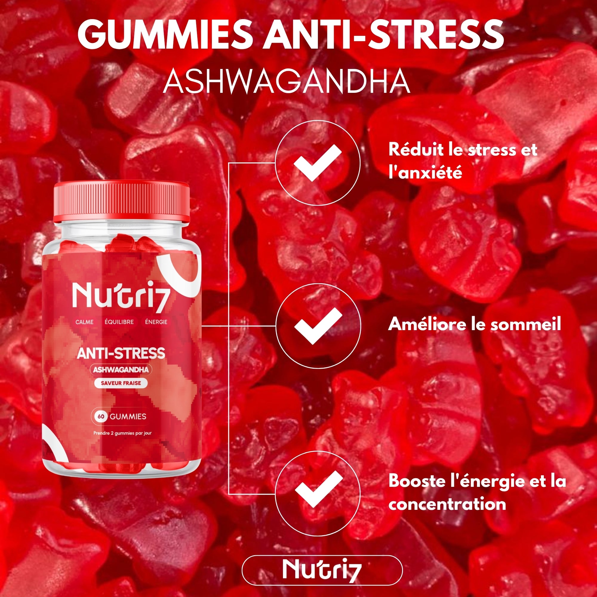 GUMMIES ASHWAGHANDA - ANTI-STRESS