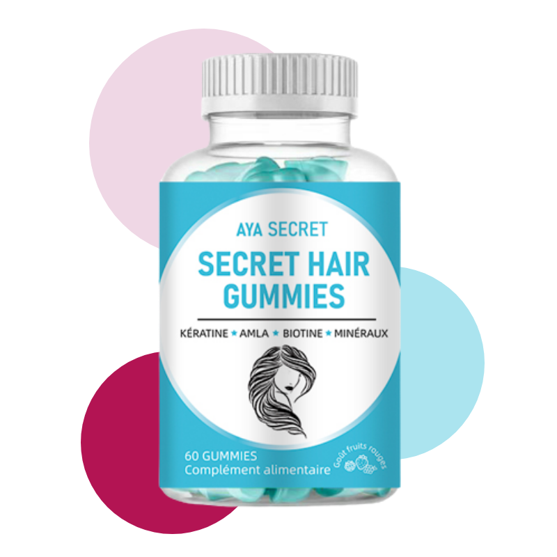 SECRET HAIR GUMMIES - BEST SELLER